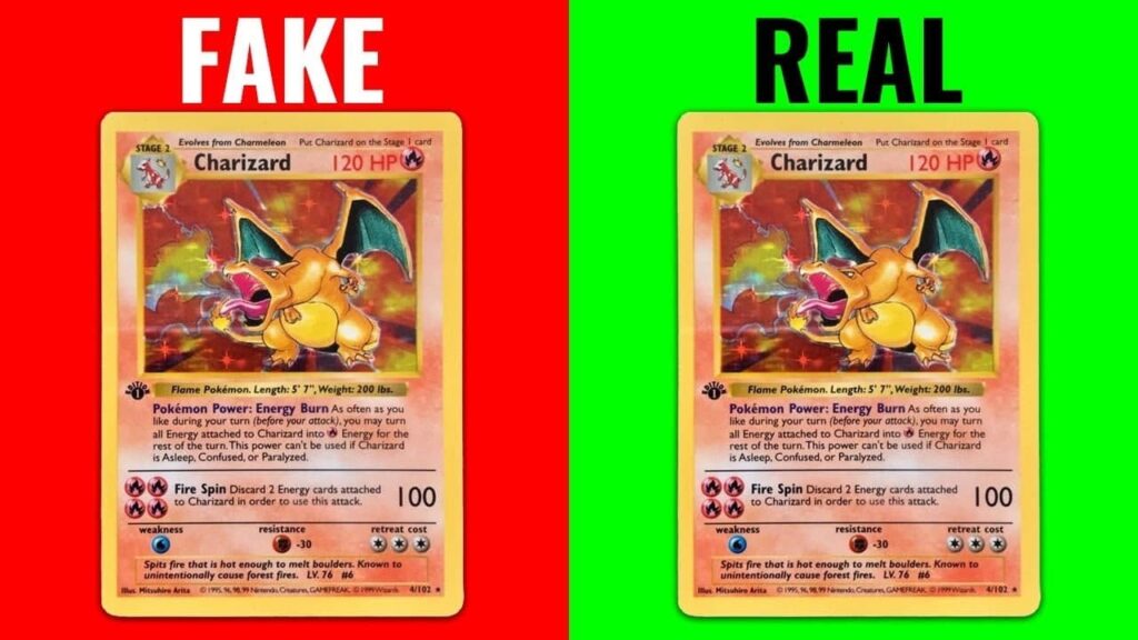 fake vs real nft